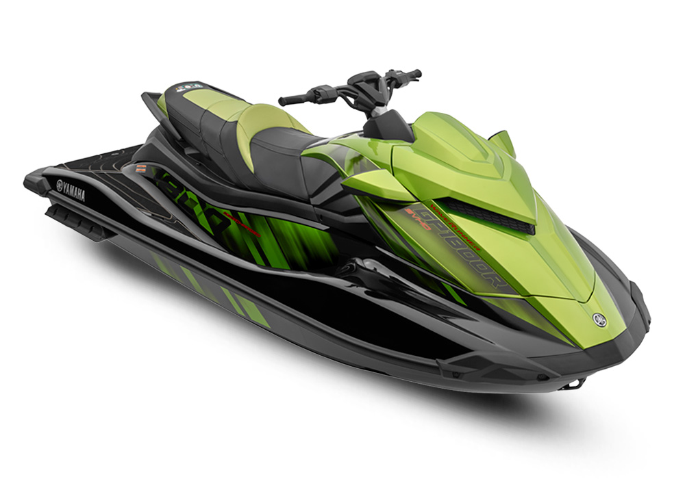Black with Acid Green